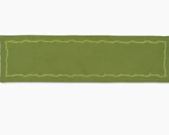 Prism Vine Linen Table Runner
