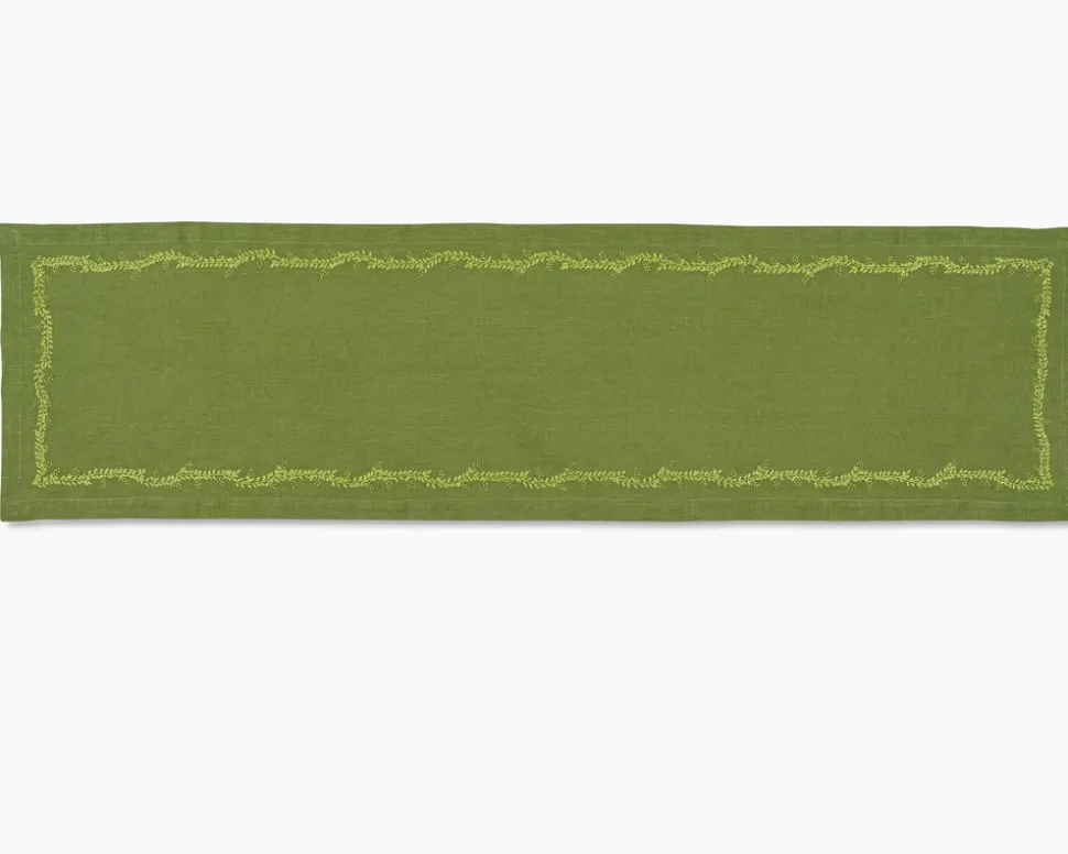 Prism Vine Linen Table Runner