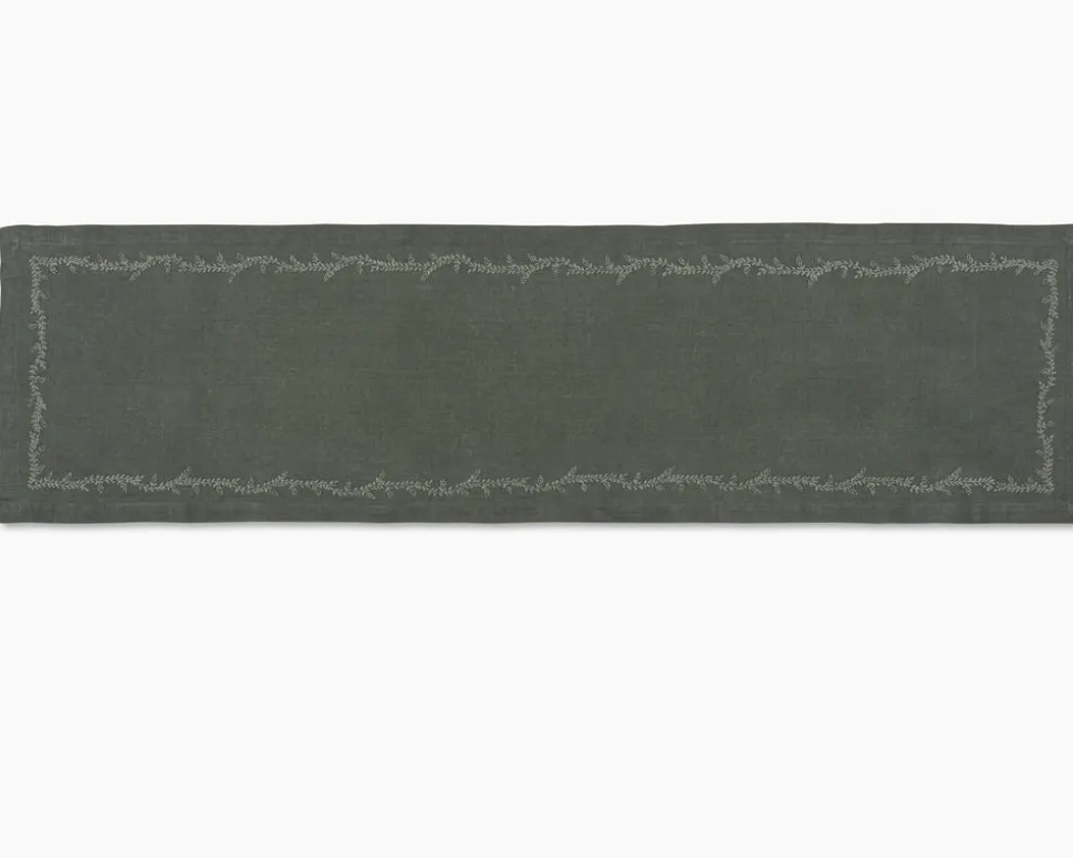 Prism Vine Linen Table Runner