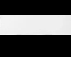 Prism White Table Runner in Linen