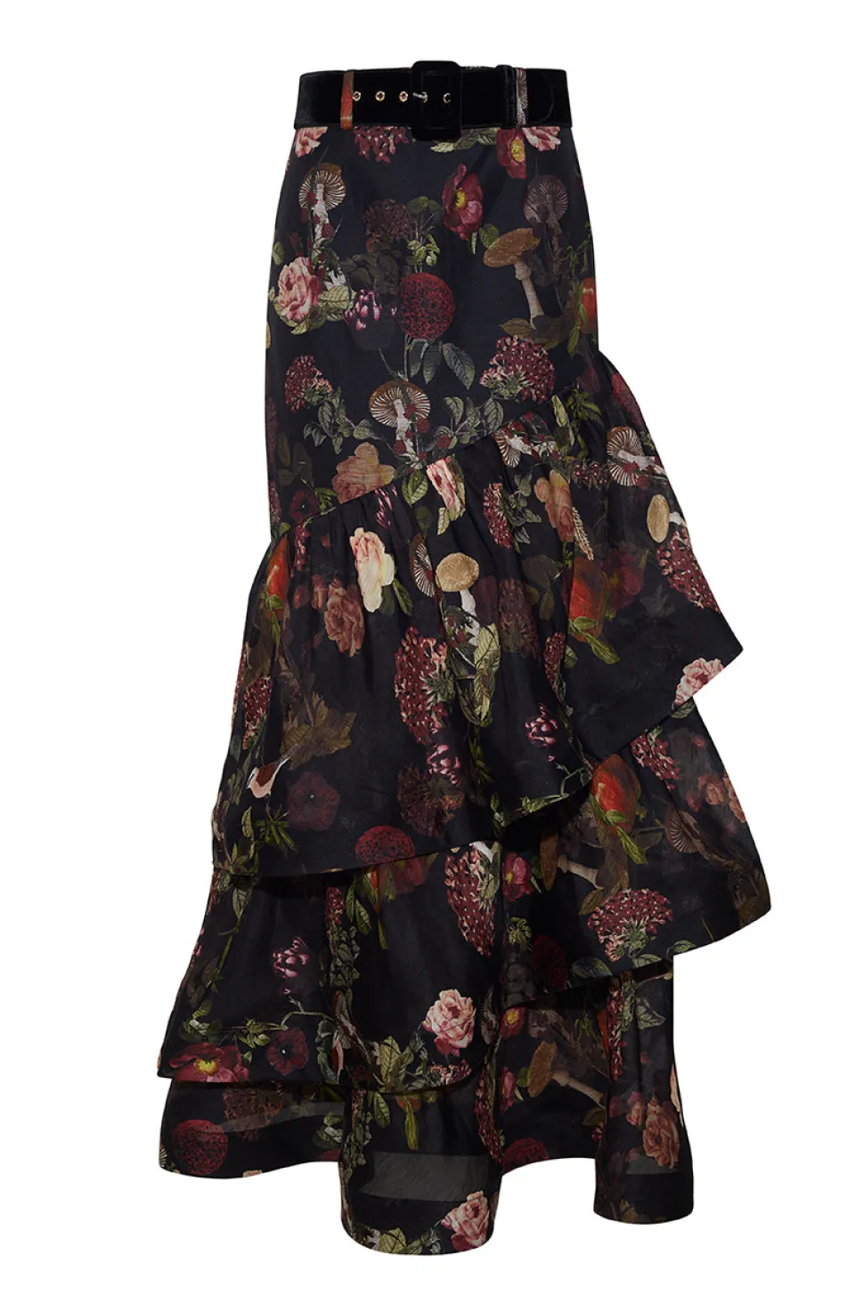 Priya Skirt in Woodland Black
