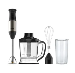 Professional Stainless-Steel 1000W Hand Blender With Accessories Kit