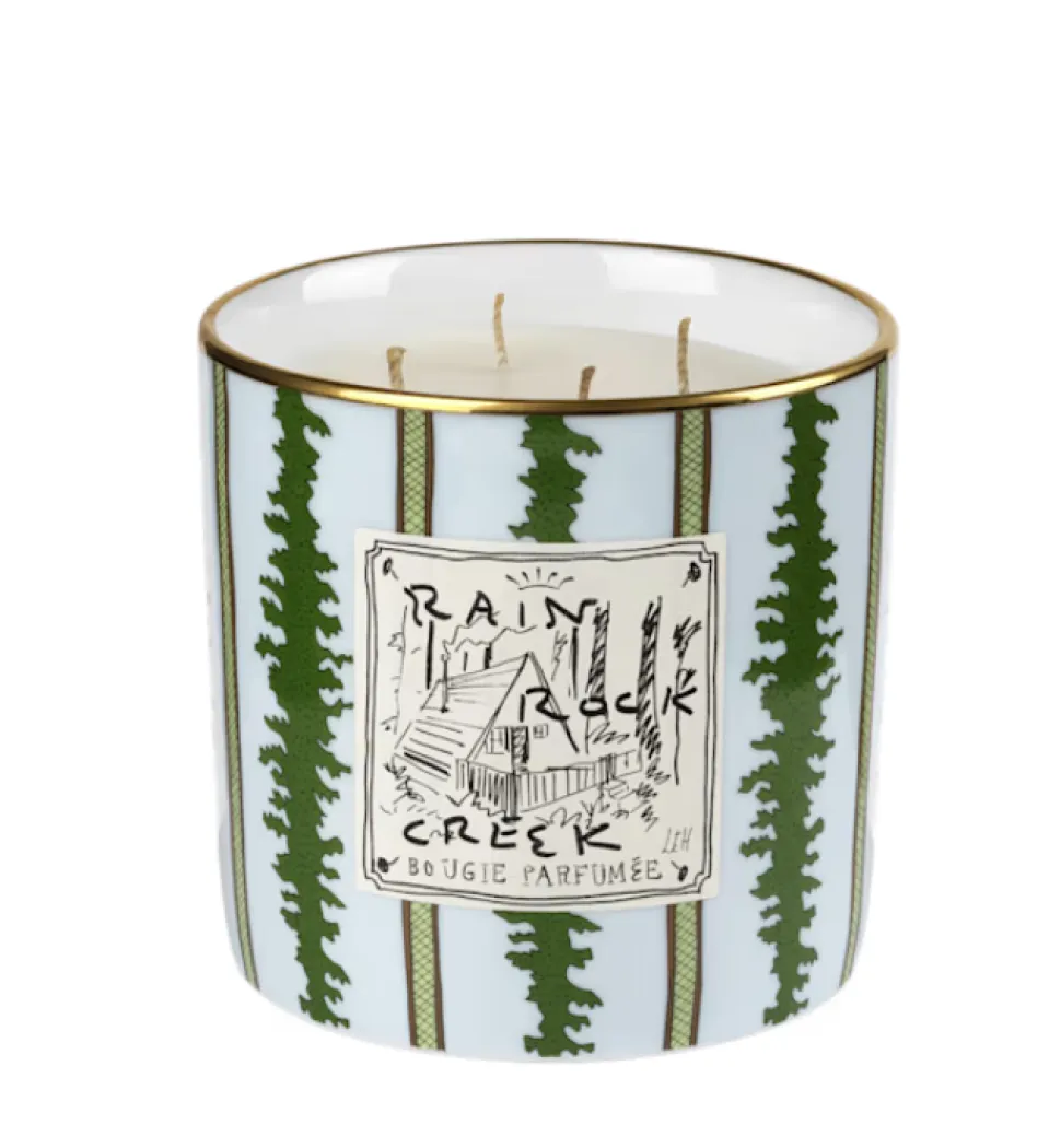 Profumi Luchino Scented Candle Rain Rock Creek