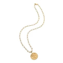 Protect JW Small Pendant Coin Necklace