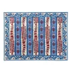 Provence Avignon Mats in Red & Blue, Set of 6