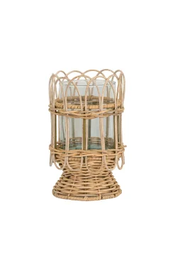 Provence Rattan Whitewash Medium Hurricane