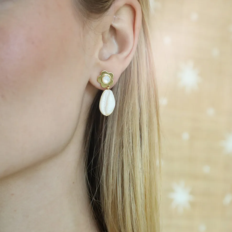 Puka Drop Earring