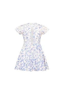 Pupe Mini Dress in Pétalo