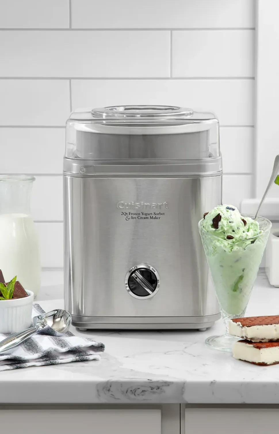 Pure Indulgence® 2-Quart Frozen Yogurt, Sorbet & Ice Cream Maker