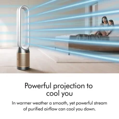 Purifier Cool De-Nox PC2 in White & Gold