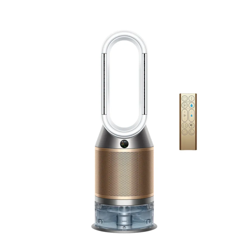 Purifier Humidify + Cool De-Nox PH2 in White & Gold