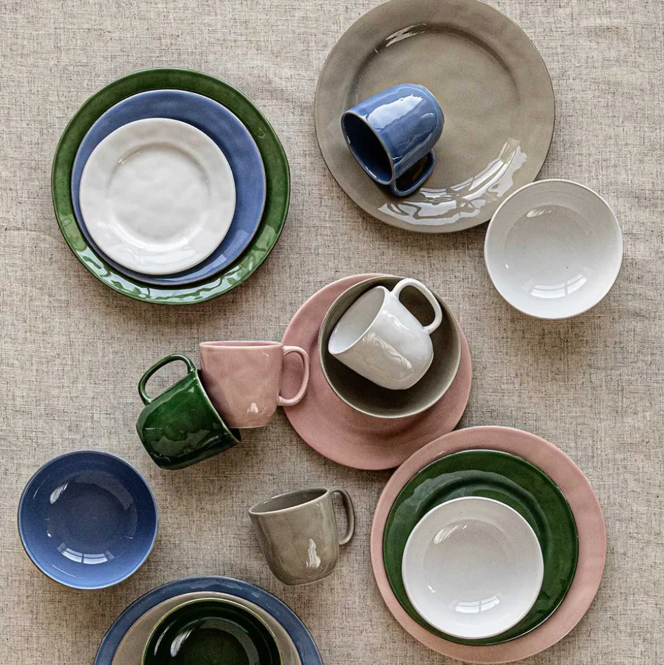Puro Side/Cocktail Plate in Whitewash
