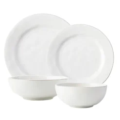 Puro Whitewash Place Setting, Set of 4