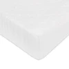 Quilted Changing Pad Cover in GOTS Certified Organic Muslin Cotton in White