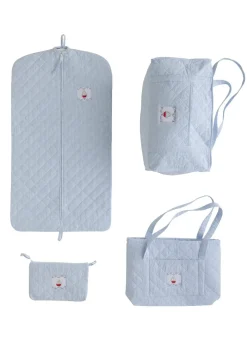 Quilted Luggage Set