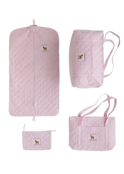 Quilted Luggage Set