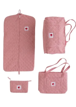Quilted Luggage Set