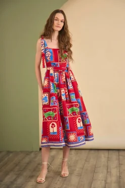 Quincy Dress in Santa Fe