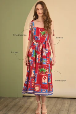 Quincy Dress in Santa Fe