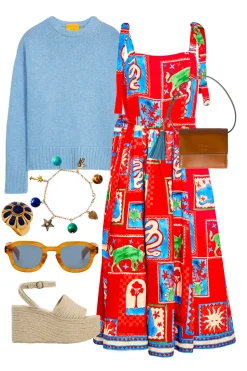 Quincy Dress in Santa Fe
