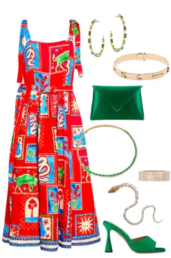 Quincy Dress in Santa Fe