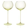 Quinn Citrine Red Wine Glasses, Set of 2