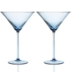 Quinn Ocean Martini Glasses, Set of 2