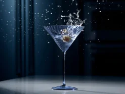 Quinn Ocean Martini Glasses, Set of 2