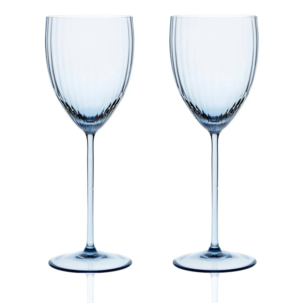 Quinn Ocean White Wine Glasses, Set of 2