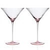 Quinn Rose Martini Glasses, Set of 2