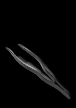 RÅ Kitchen Tweezer Tongs in Gun Metallic