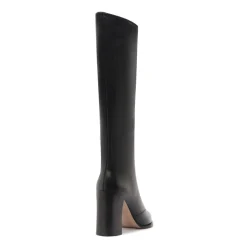 Raffaela Up Leather Boot in Black