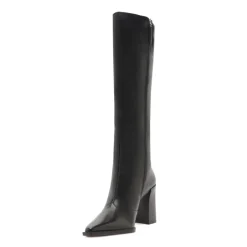 Raffaela Up Leather Boot in Black