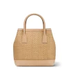 Raffia Nano Weekender in Natural
