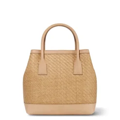 Raffia Nano Weekender in Natural