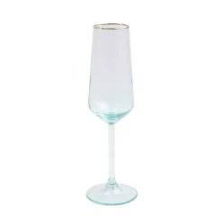 Rainbow Champagne Flute