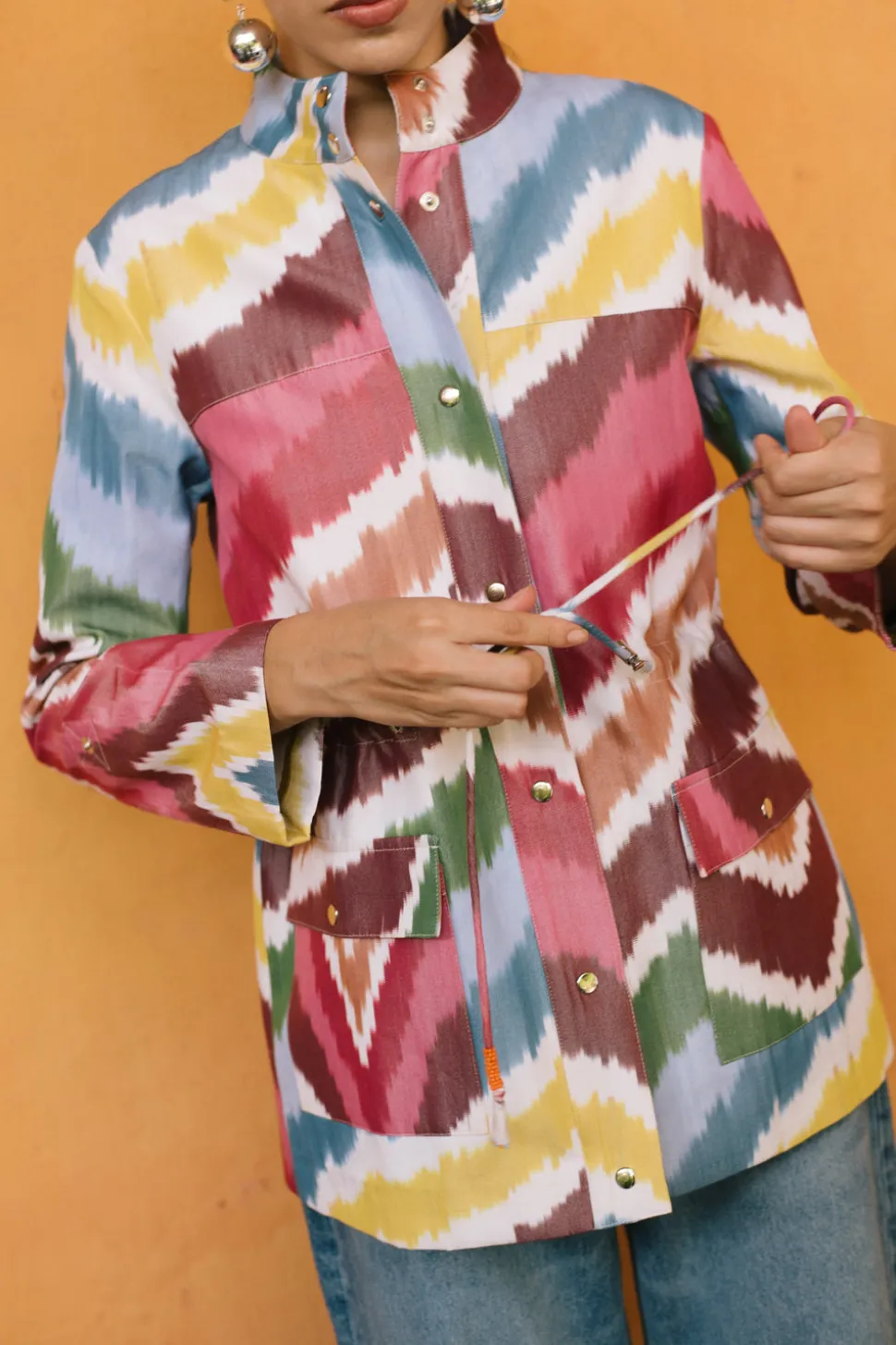 Rainbow Ikat Jacket