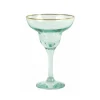 Rainbow Margarita Glass