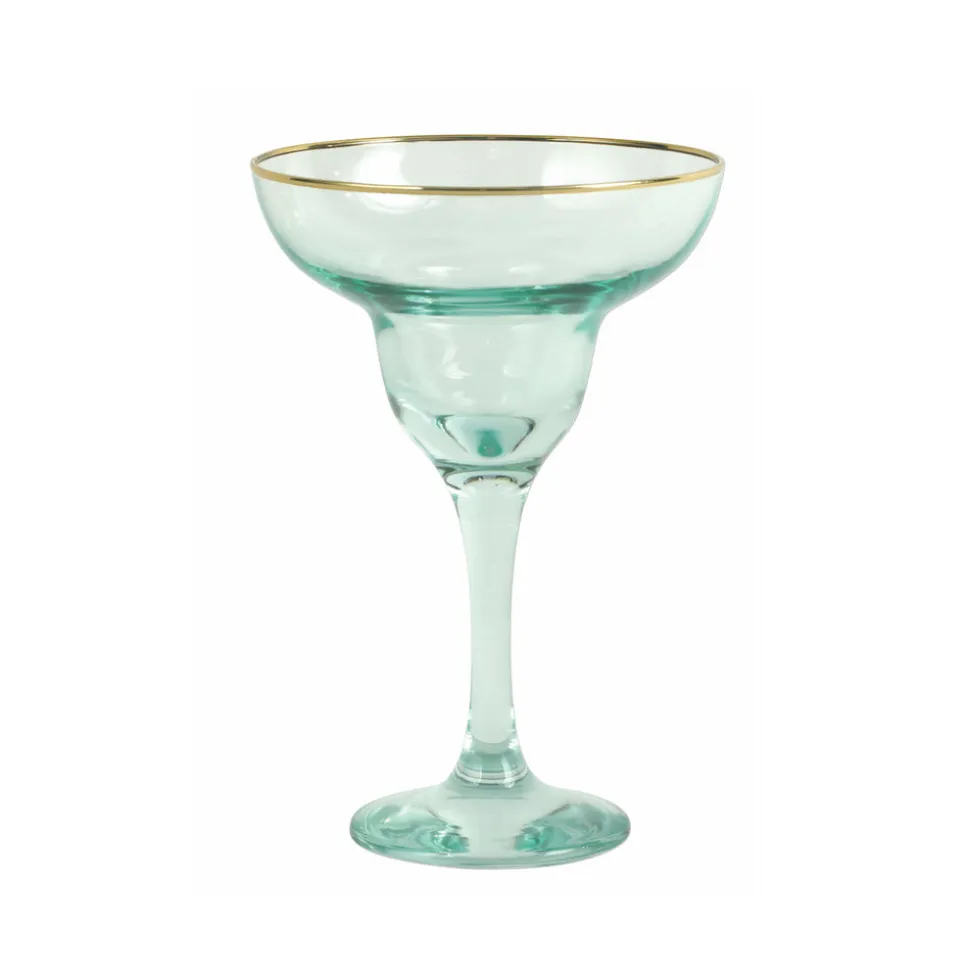 Rainbow Margarita Glass