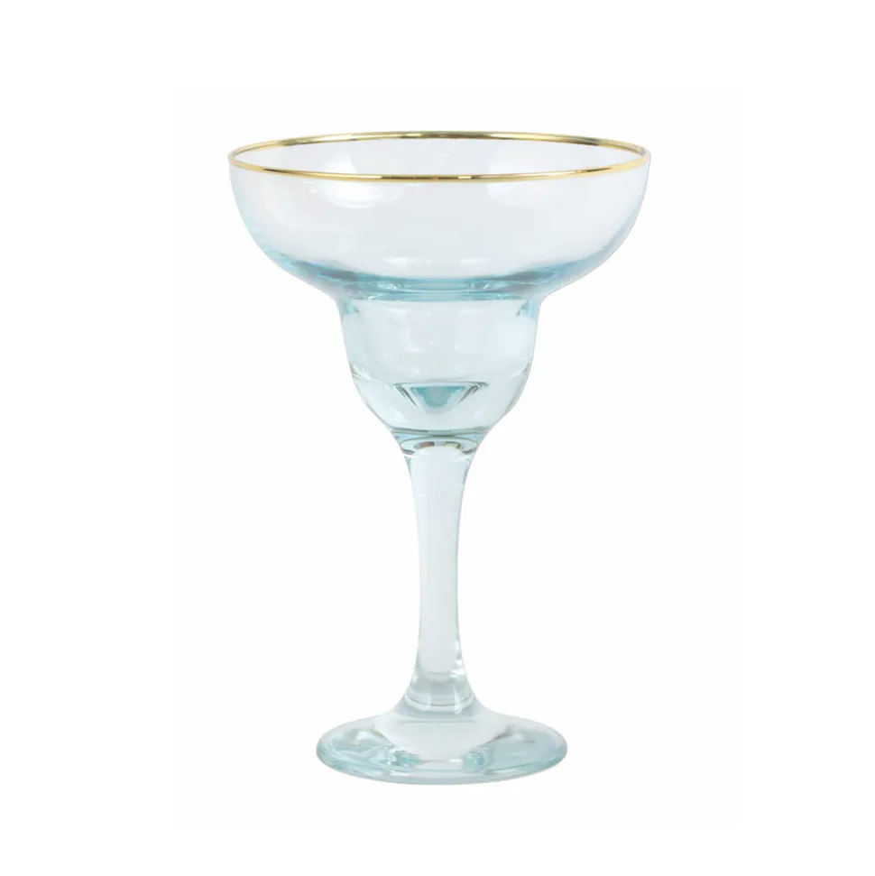 Rainbow Margarita Glass