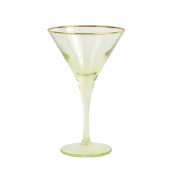 Rainbow Martini Glass