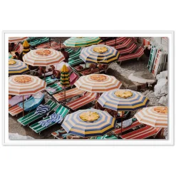 Rainbow Umbrellas Print