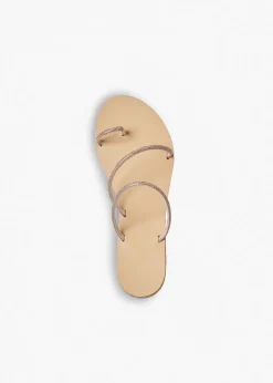 Raissa Vegetable Tanned Leather Sandal