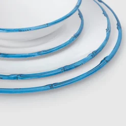 Ramatuelle Bamboo Bowl in Blue