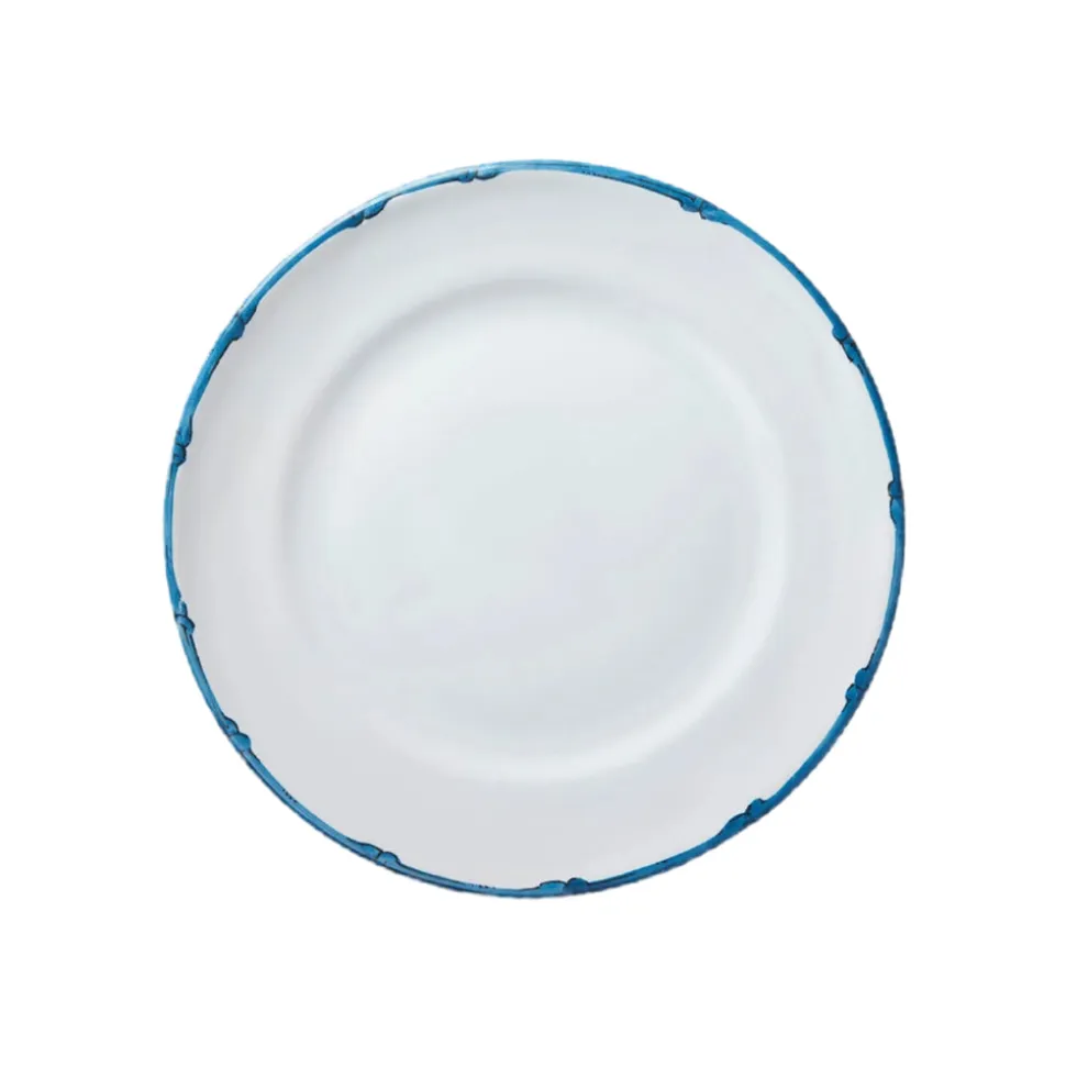 Ramatuelle Bamboo Dinner Plate in Blue