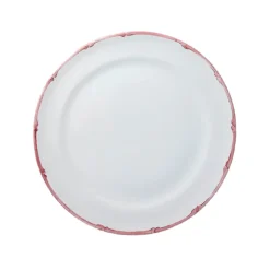Ramatuelle Bamboo Large Dinner & Charger Plate in Rose