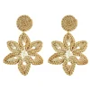 Rattan Celine Earring