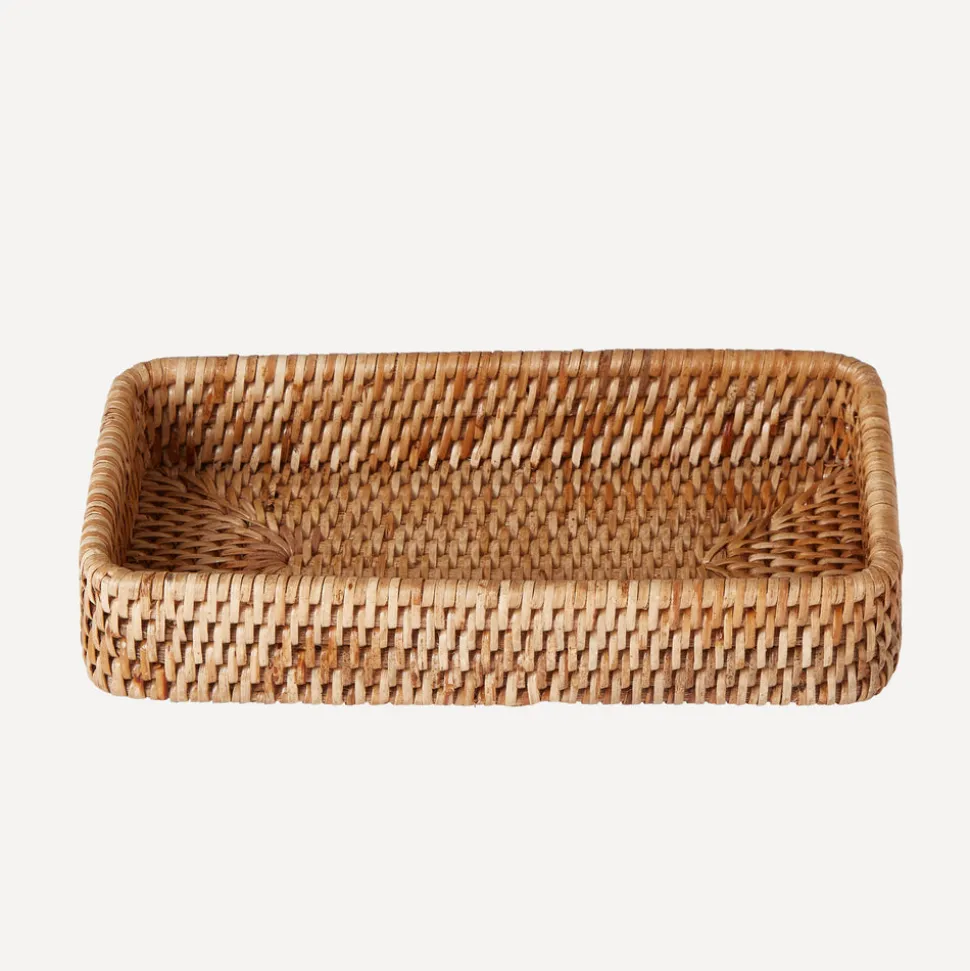 Rattan Vanity Tray in Natural