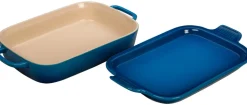 Rectangular Dish with Platter Lid