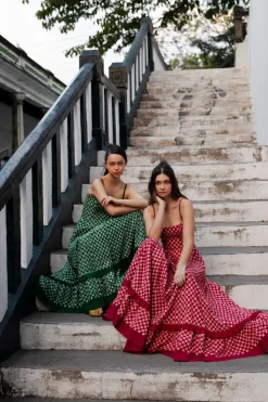 Red Checkmate Dress